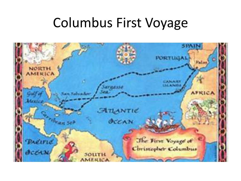 columbus voyage quizlet