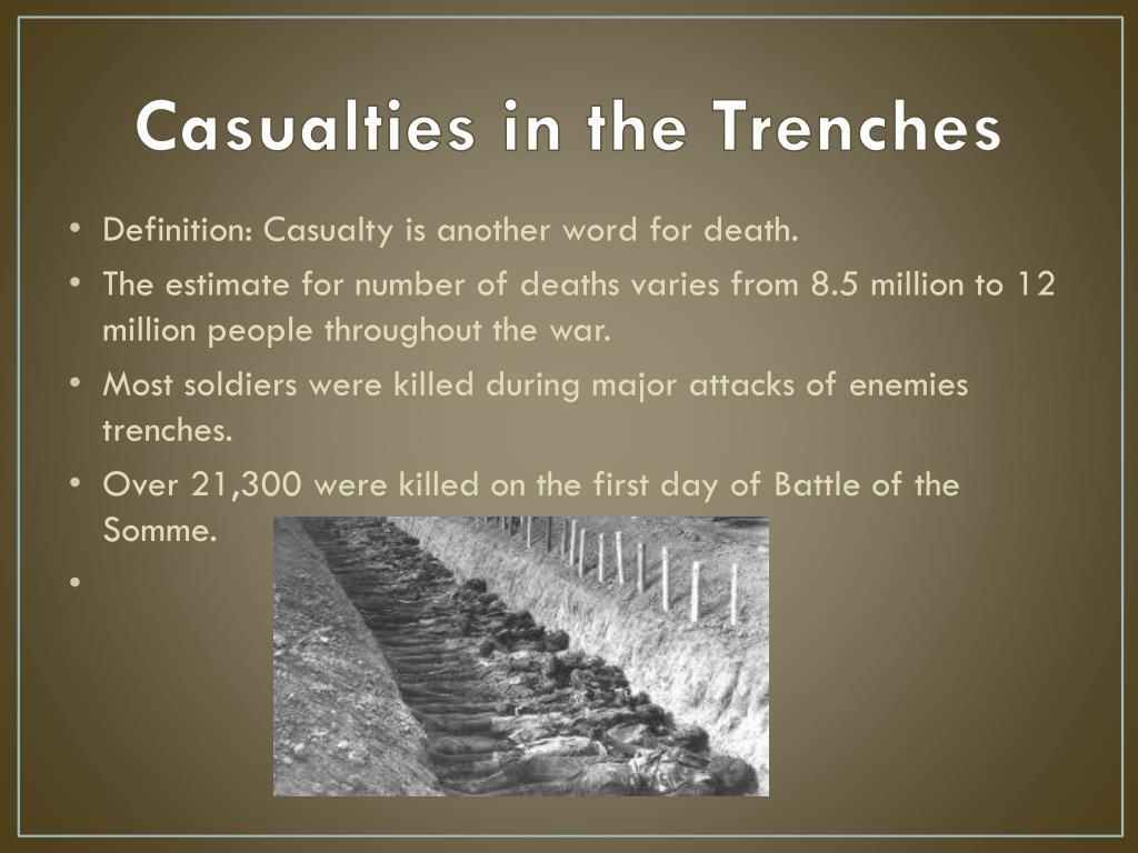 PPT - Life in the Trenches Part II PowerPoint Presentation, free download -  ID:2119705