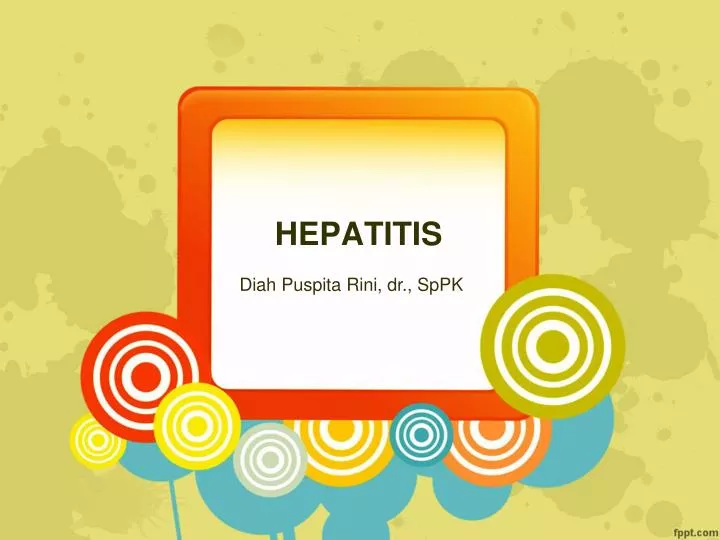 power point presentation on hepatitis b