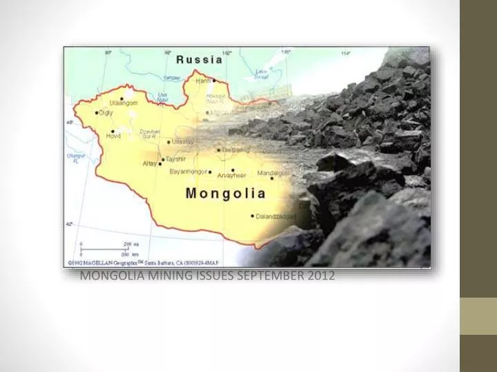 mongolia mining issues september 2012 n.