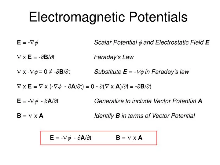 ppt-electromagnetic-potentials-powerpoint-presentation-free-download