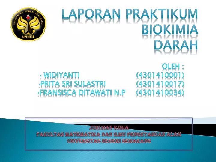Ppt Laporan Praktikum Biokimia Darah Powerpoint Presentation Free Download Id 2122218