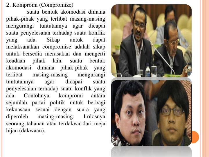 Contoh Akomodasi Dalam Interaksi Sosial - Mosaicone