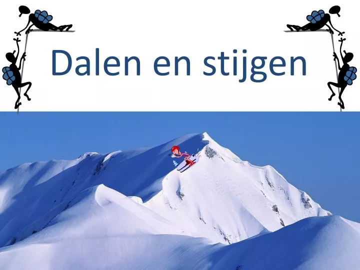 Ppt Dalen En Stijgen Powerpoint Presentation Free Download Id 2122647