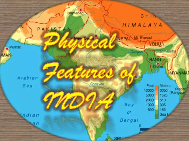 powerpoint presentation of physical features of india class 9