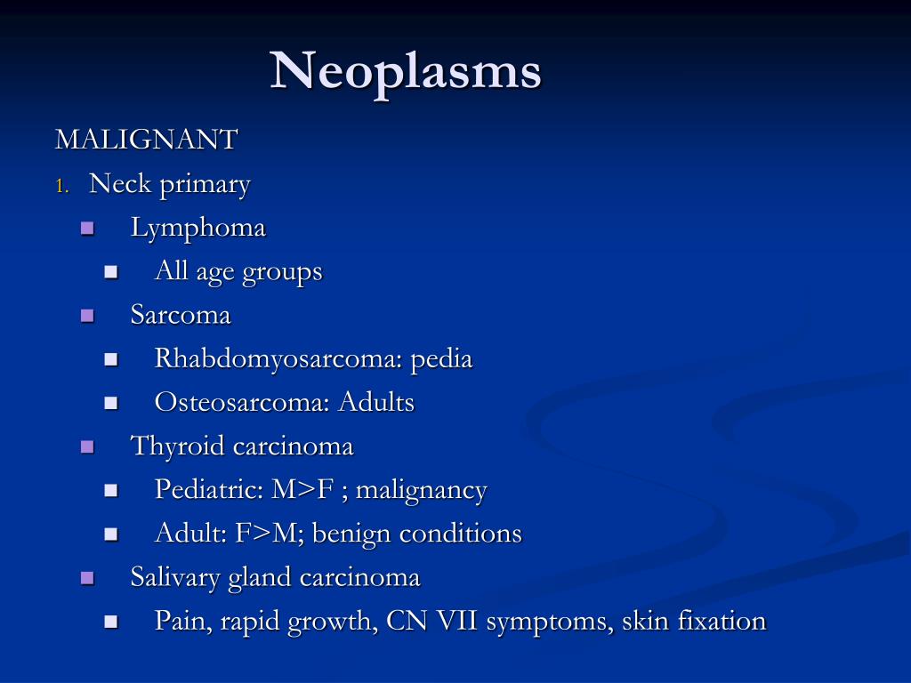 PPT Head & Neck Masses including Salivary Glands PowerPoint