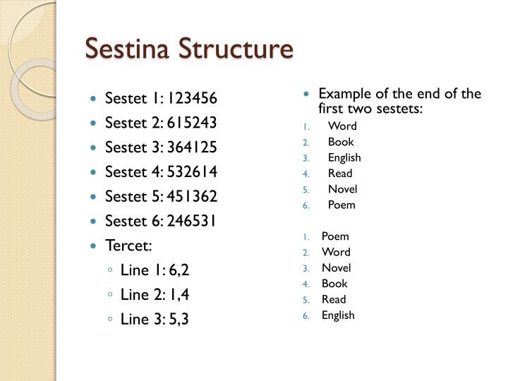 PPT Closed Form Poetry PowerPoint Presentation ID 2124078