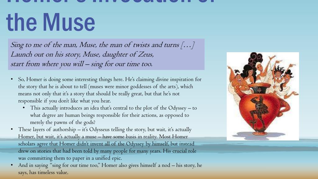 Invocation In The Odyssey
