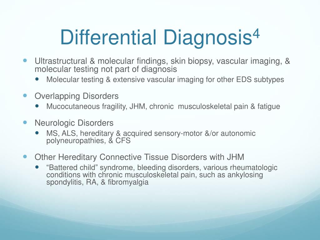PPT Ehlers Danlos Syndrome (EDS) PowerPoint Presentation, free