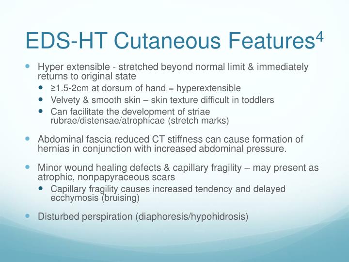PPT Ehlers Danlos Syndrome (EDS) PowerPoint Presentation ID2124448