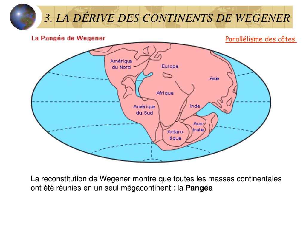 Pourquoi La Theorie De Wegener A Ete Rejetee PPT - LA THEORIE DE LA DERIVE DES CONTINENTS DE WEGENER (1912