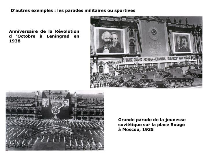 Parade Sportive Sur La Place Rouge De Moscou 1935