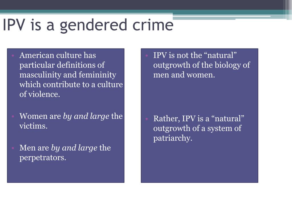 PPT - Chapter 9: Cultural Factors and Intimate Partner Violence (IPV ...