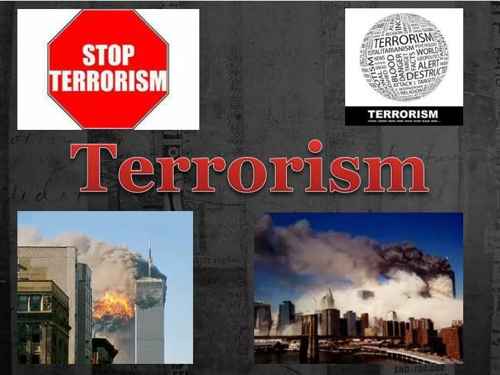 terrorism n.