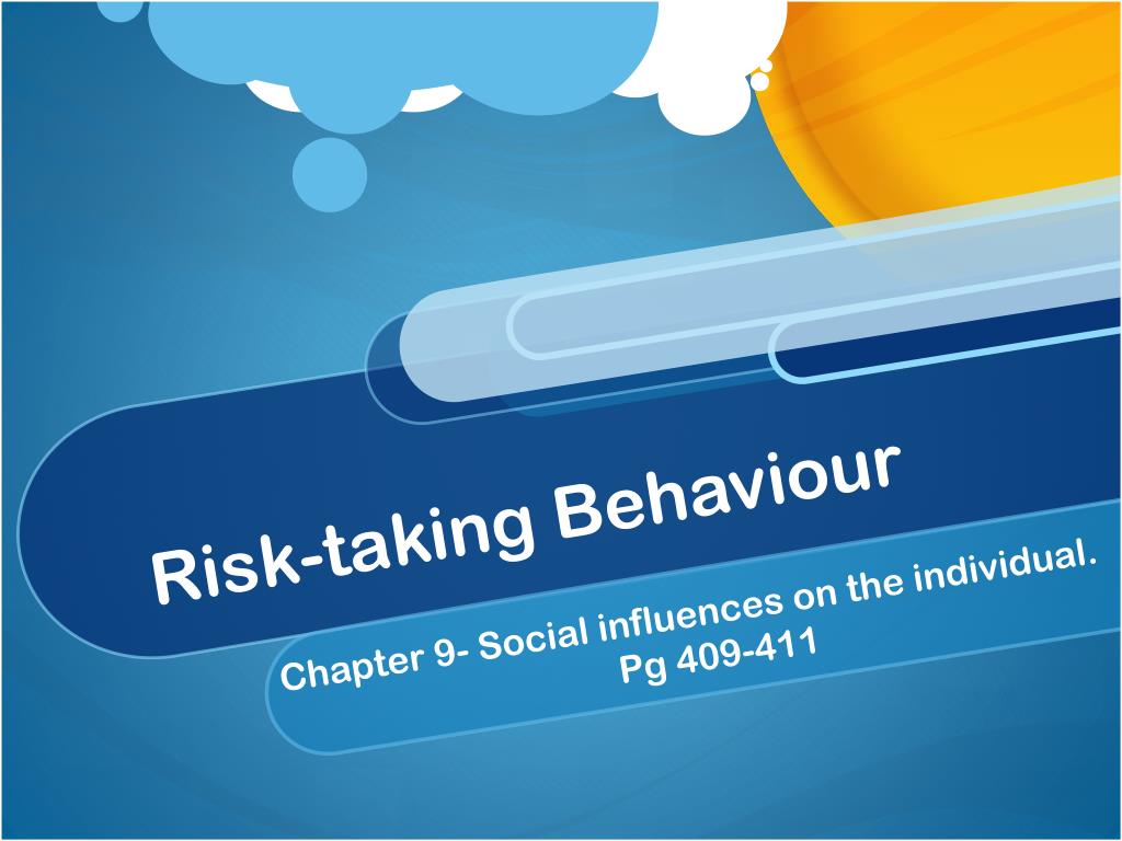 risk behavior literature review