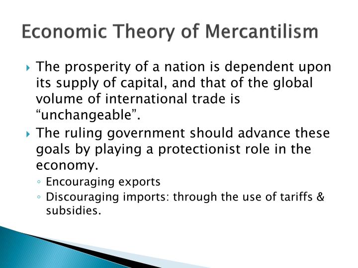 mercantilism foreign and economic policies Start studying ap european history: chapters 16 and 17 mercantilism is a collection of governmental policies for the regulation of economic activities. mercantilism foreign and economic policies Start studying ap european history: chapters 16 and 17 mercantilism is a collection of governmental policies for the regulation of economic activities.