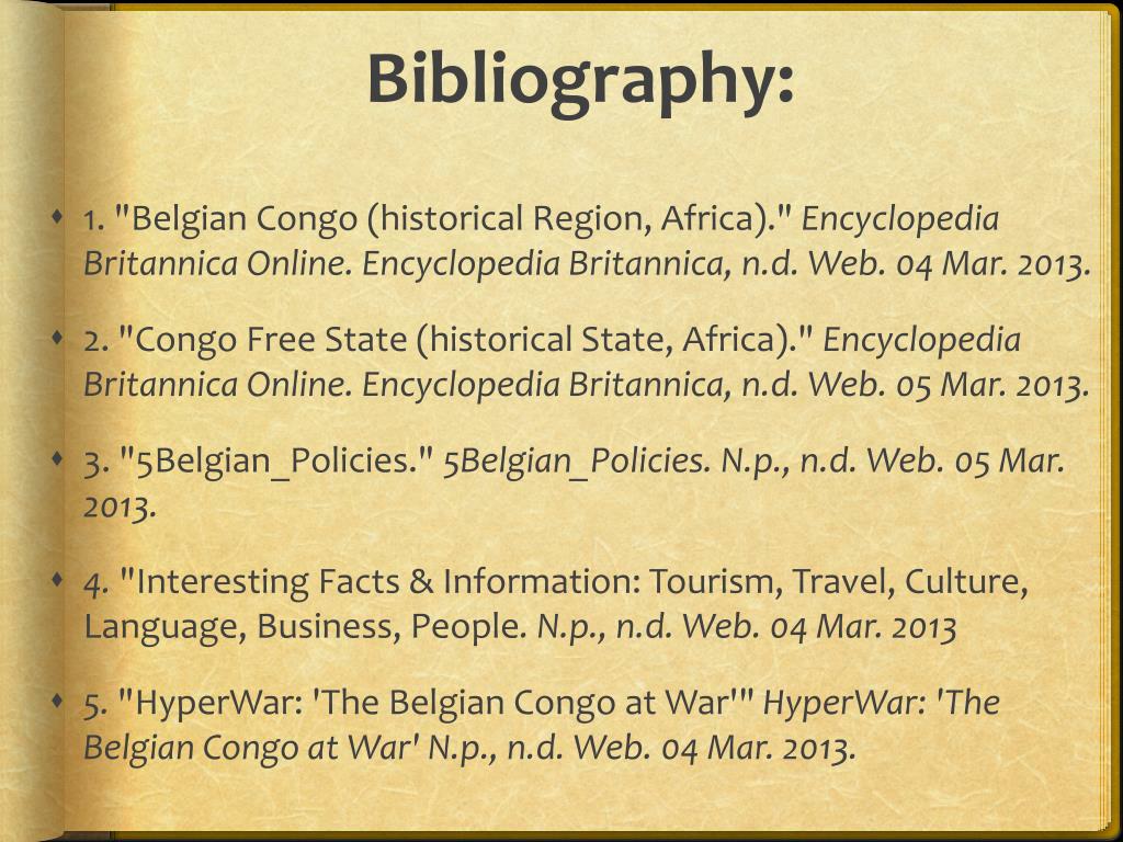PPT History Of The Democratic Republic of Congo (DRC) PowerPoint Presentation ID2126295