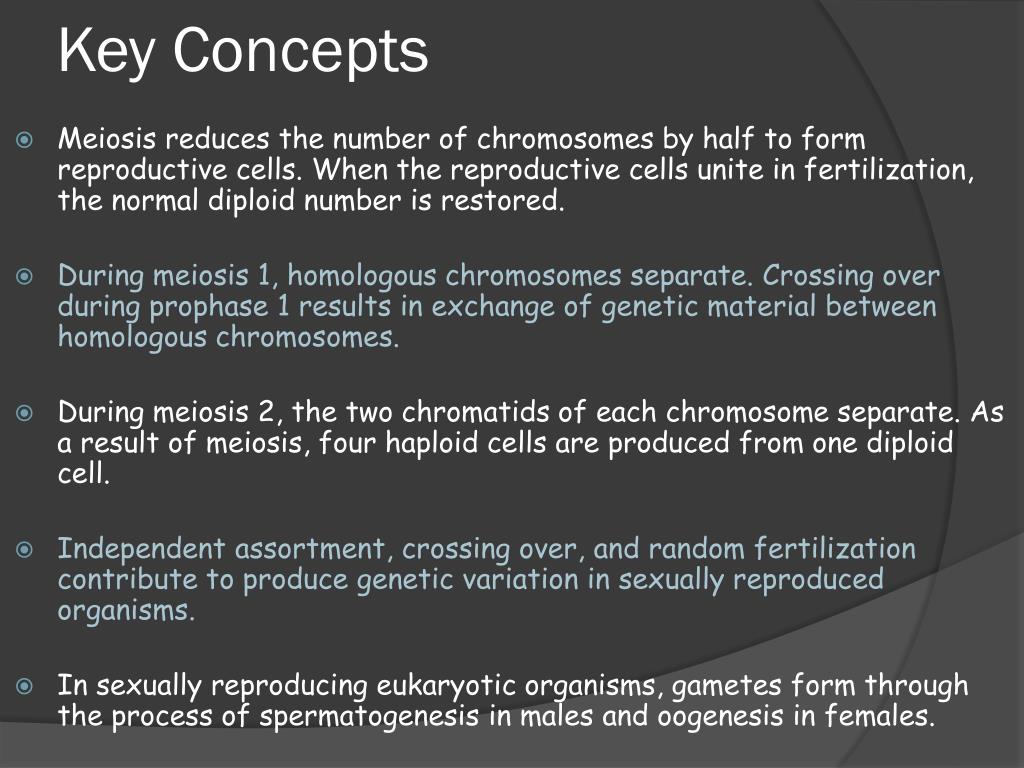 PPT - Biology 7.1 Meiosis and Reproduction PowerPoint Presentation ...