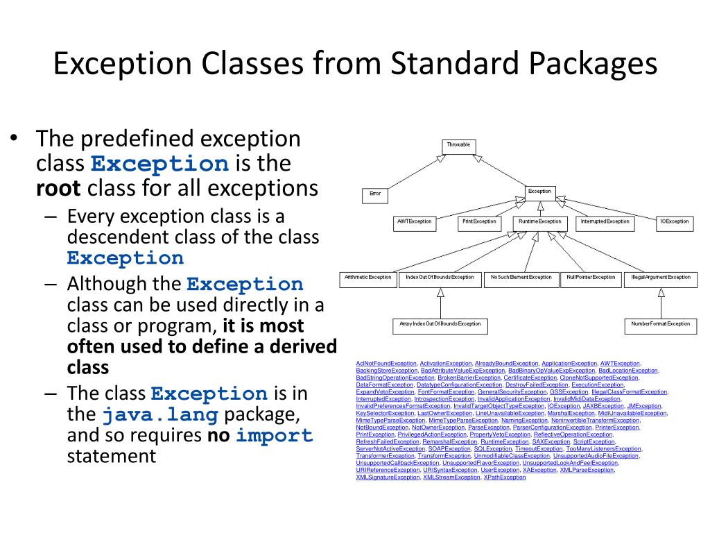 PPT - Java Exception Handling PowerPoint Presentation, free download ...