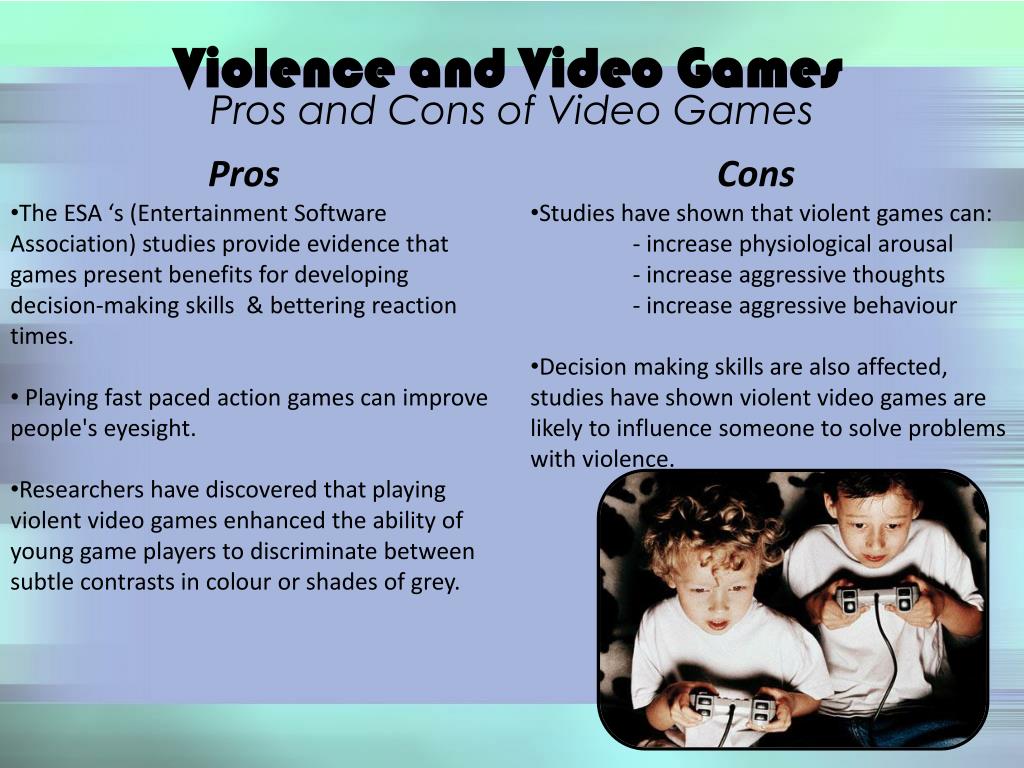 What Are the Pros and Cons of Video Games?