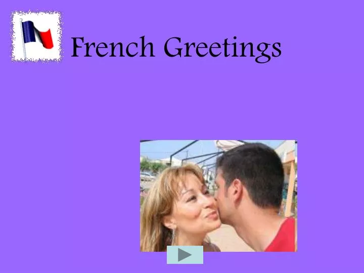 presentation about french