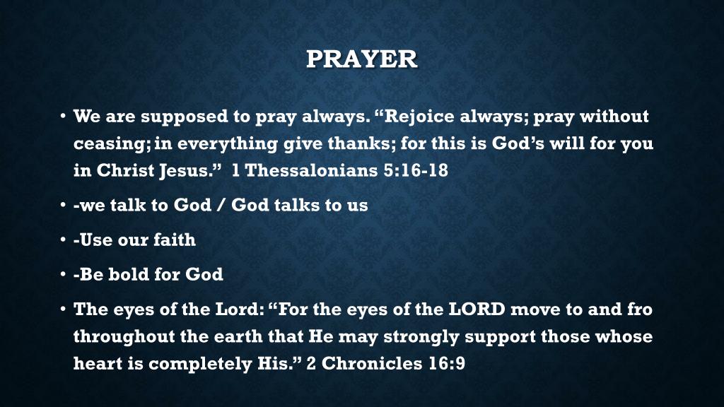 PPT - 6 types of prayer in the Bible PowerPoint Presentation, free download  - ID:2130471