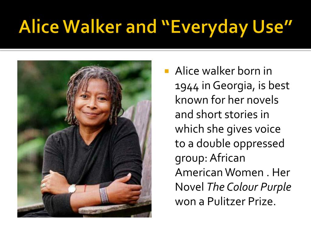 everyday use by alice walker thesis statement