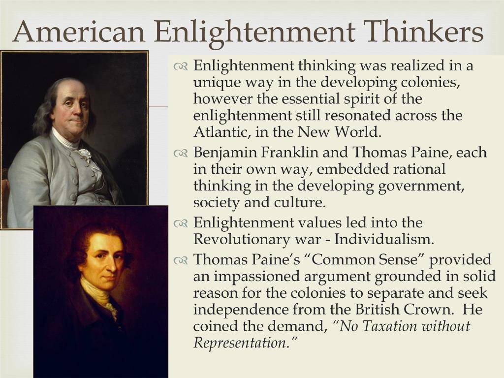 Compare The Contributions Of The Enlightenment To American Independence