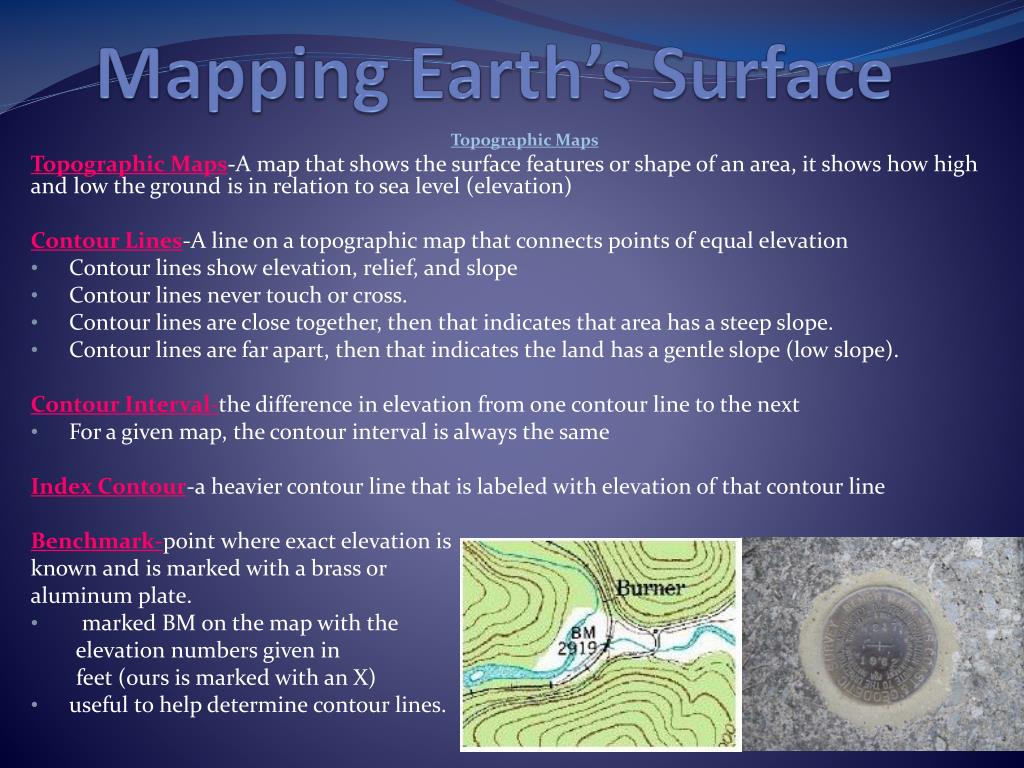 PPT - Mapping Earth’s Surface PowerPoint Presentation, free download 