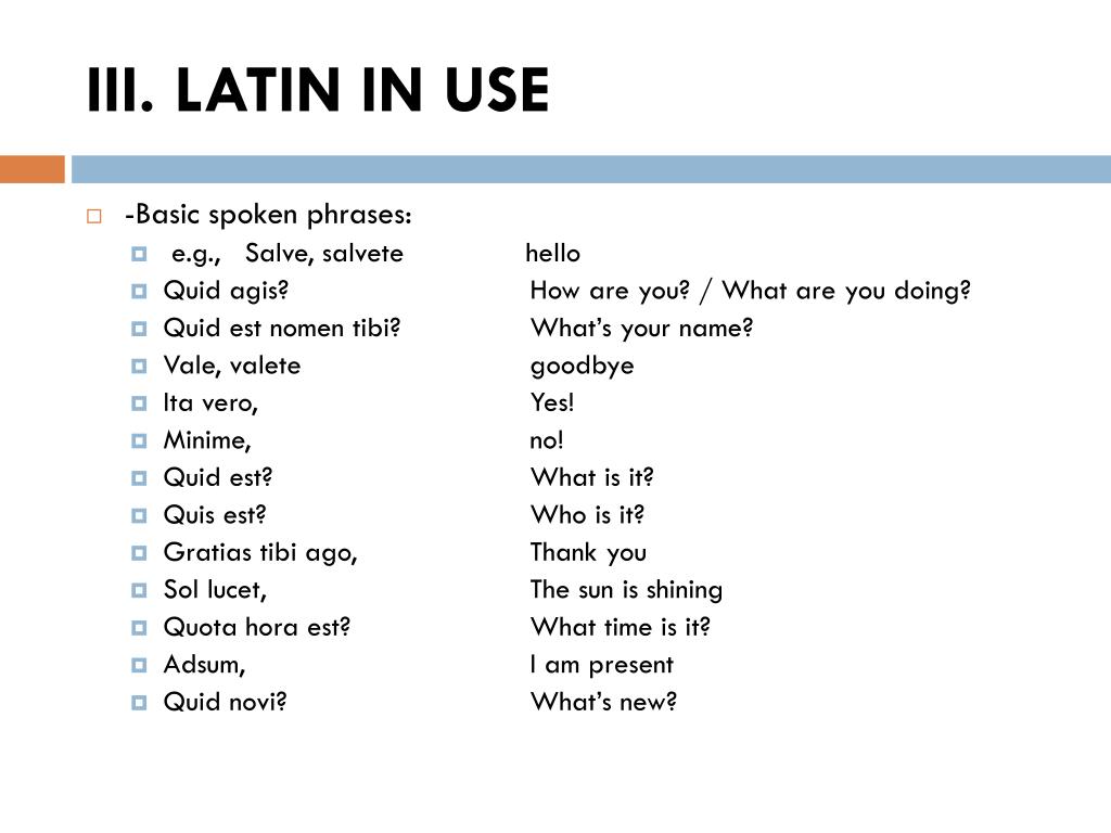 How to Say Thank You in Latin