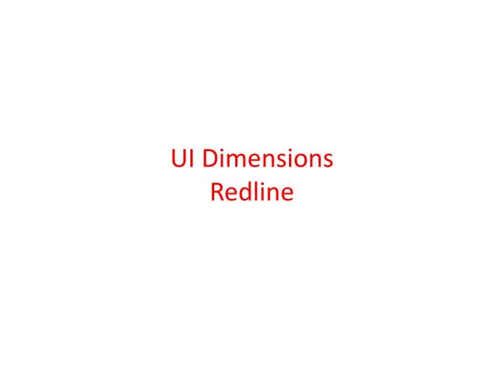 redline powerpoint