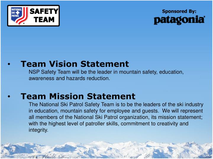 PPT SAFETY TEAM PRESENTATION by Mike Husar NSP Safety Team Member