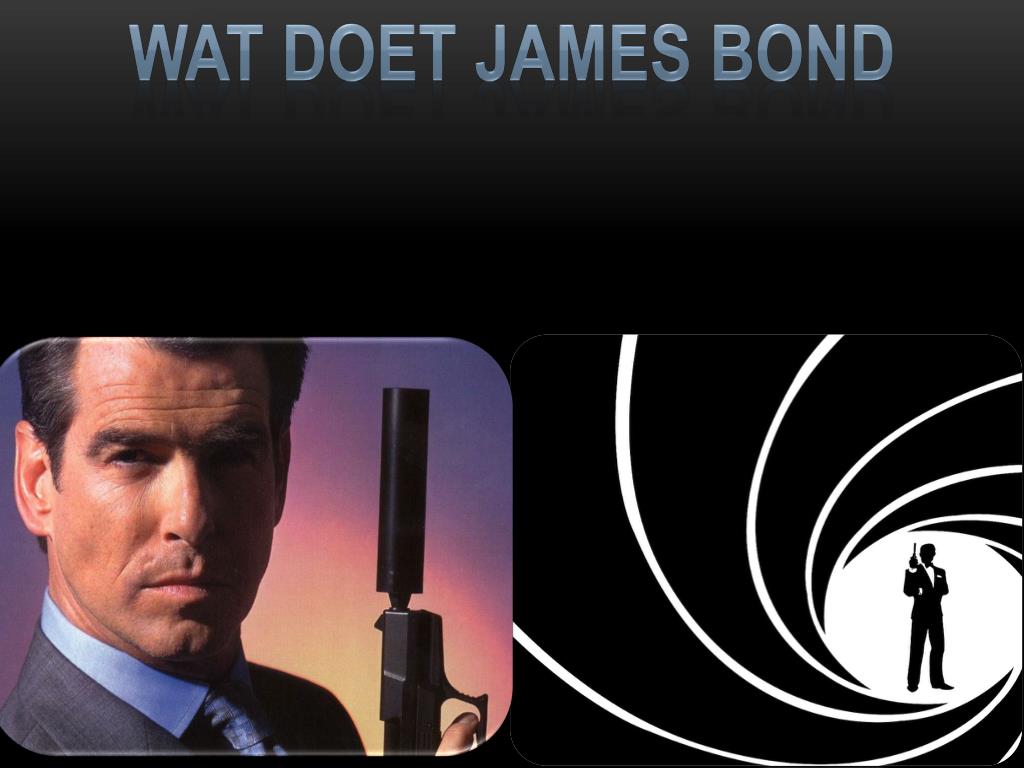 james bond presentation powerpoint