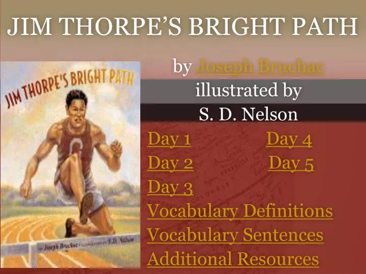 Bright Path Young Jim Thorpe