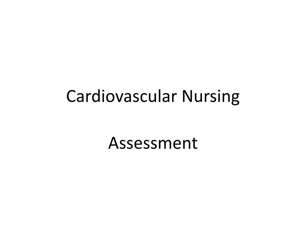 research topics for cardiovascular nursing
