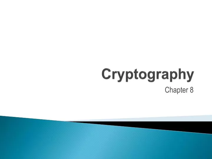 PPT - Cryptography PowerPoint Presentation, free download - ID:2135111