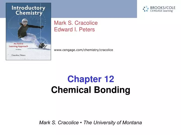 PPT Chapter 12 Chemical Bonding PowerPoint Presentation