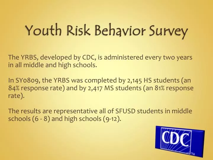 PPT Youth Risk Behavior Survey PowerPoint Presentation Free Download ppt-youth-risk-behavior-survey-powerpoint-presentation-free-download