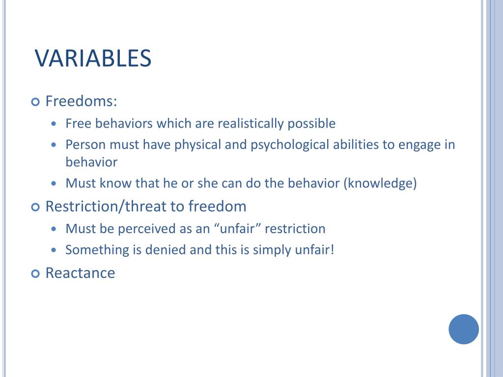 psychology reactivity psychology reactivity