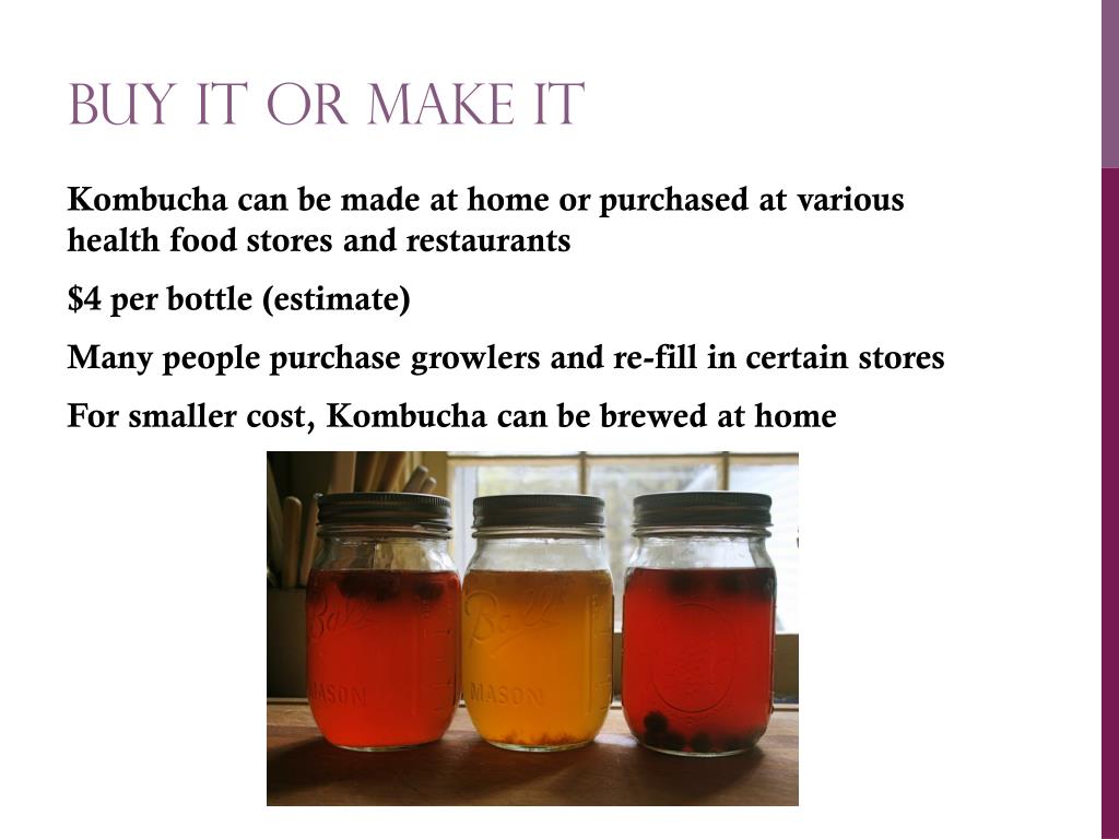 PPT - The Health Benefits of Kombucha PowerPoint Presentation, free ...