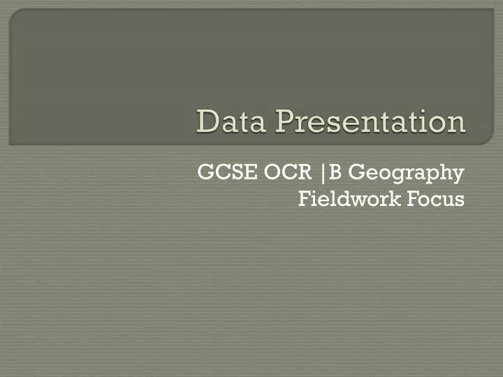 PPT Data Presentation PowerPoint Presentation Free Download ID 2136064