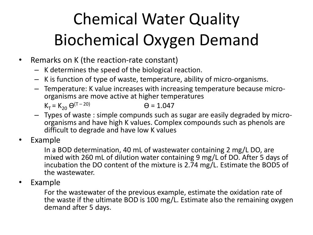 Ppt Water Quality Parameters And Measurements Powerpoint Presentation Id 2136761