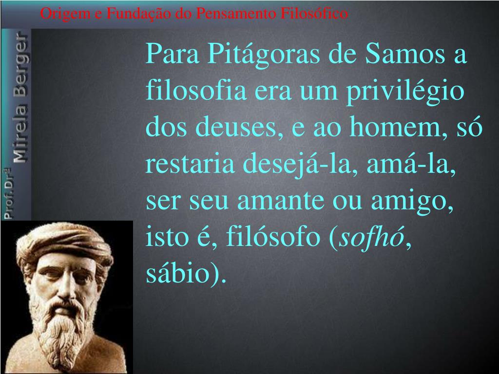 O Que é Um Pensamento Filosofico - FDPLEARN