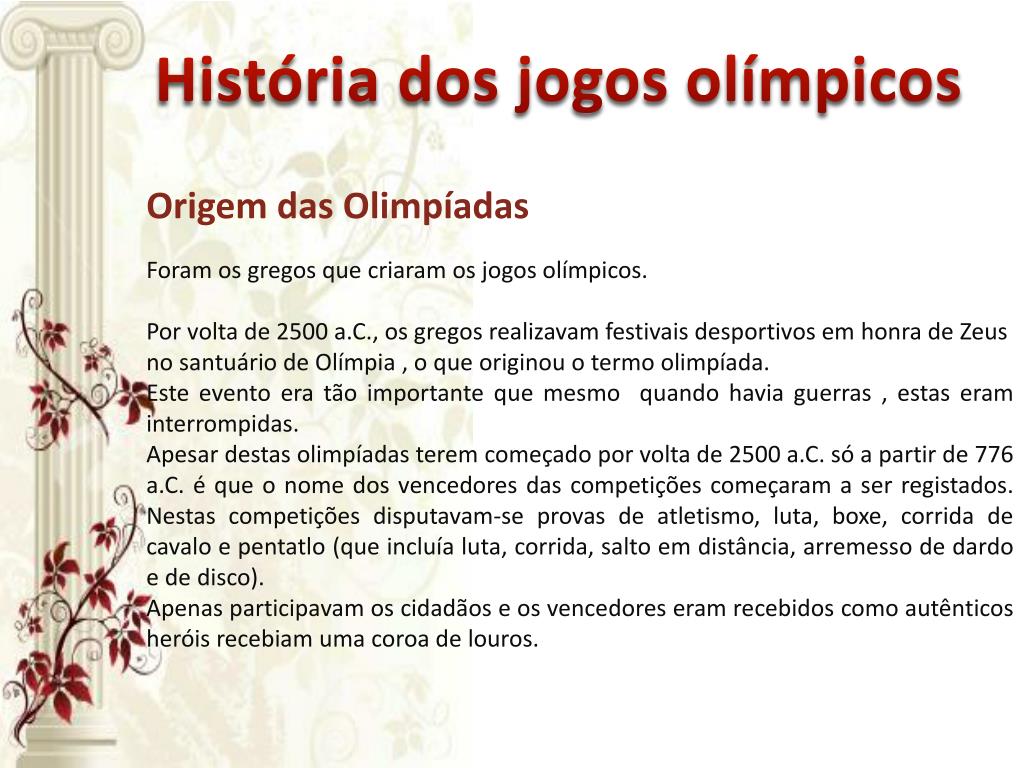 Jogos Olímpicos da Grécia Antiga: a origem da Olimpíada da Era Moderna