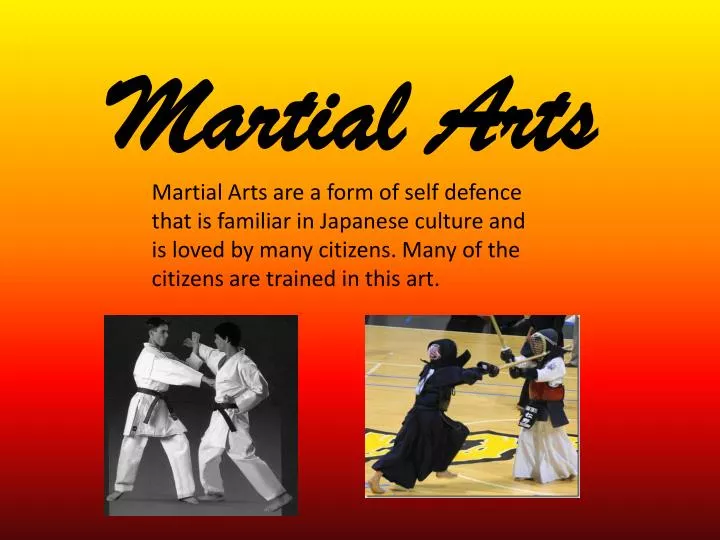 PPT Martial Arts PowerPoint Presentation Free Download ID 2138187