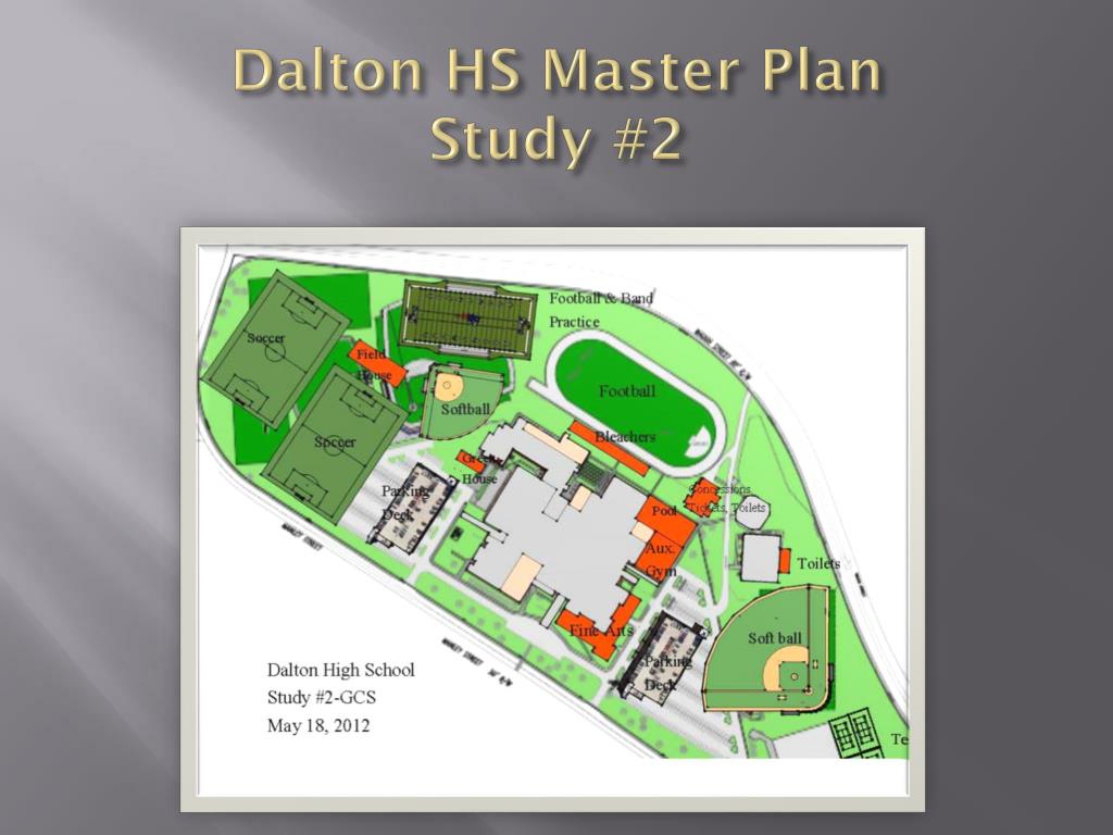 PPT Dalton Public SCHOOLS DALTON HIGH SCHOOL Master Plan PowerPoint