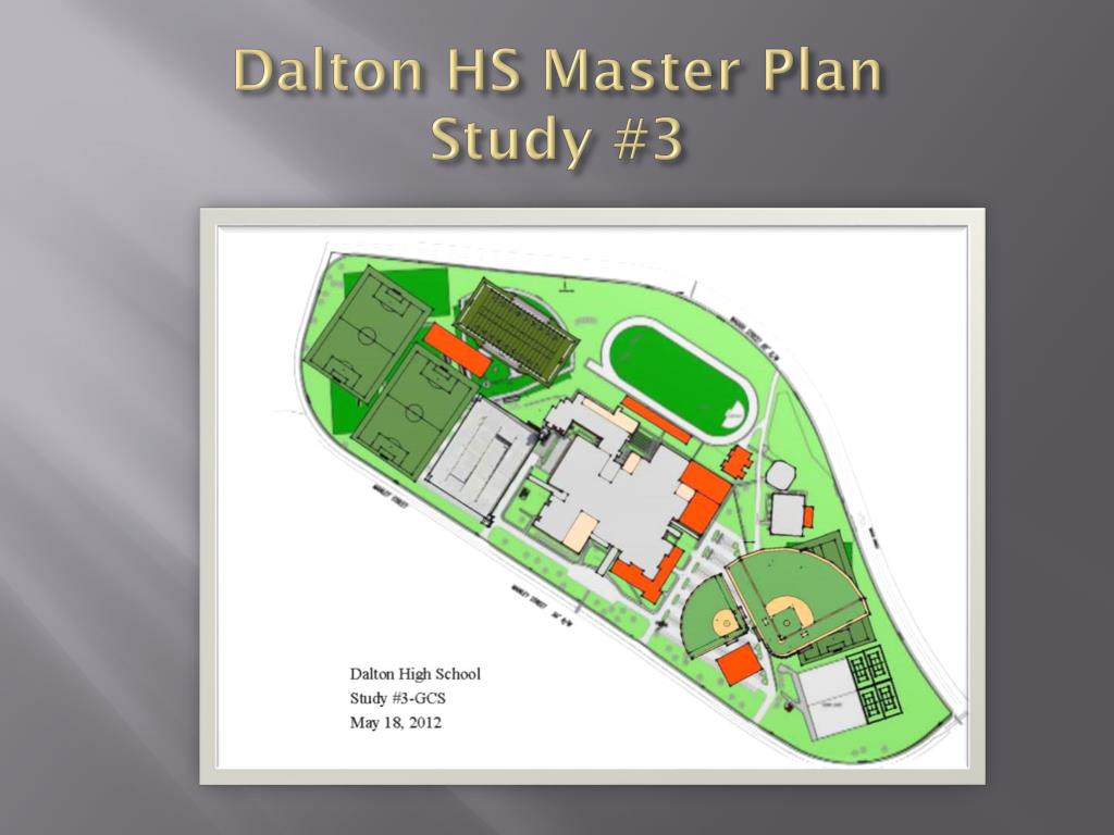 PPT Dalton Public SCHOOLS DALTON HIGH SCHOOL Master Plan PowerPoint