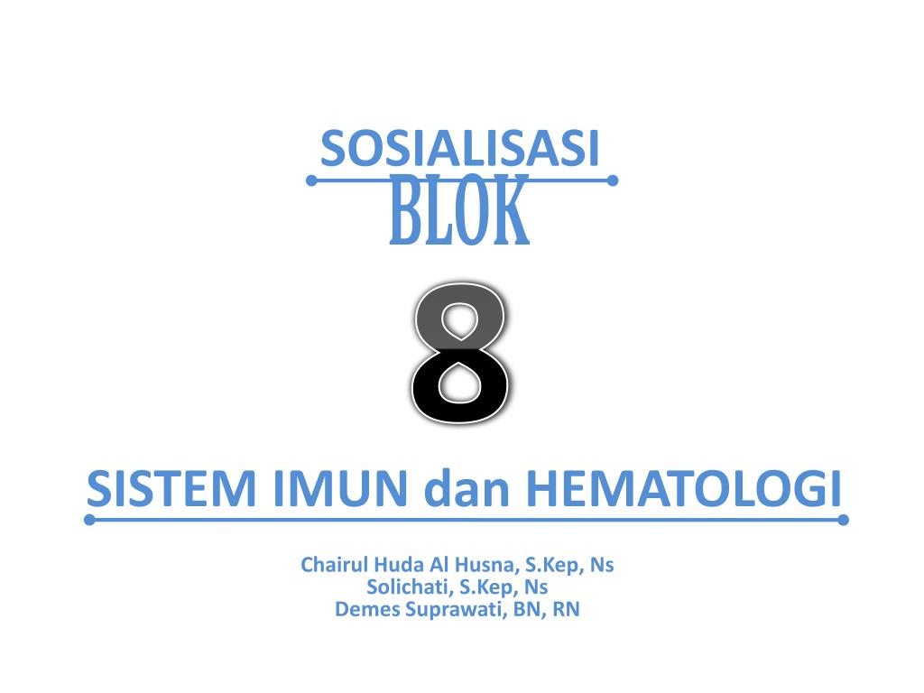 ❤ Contoh jurnal sistem imun dan hematologi