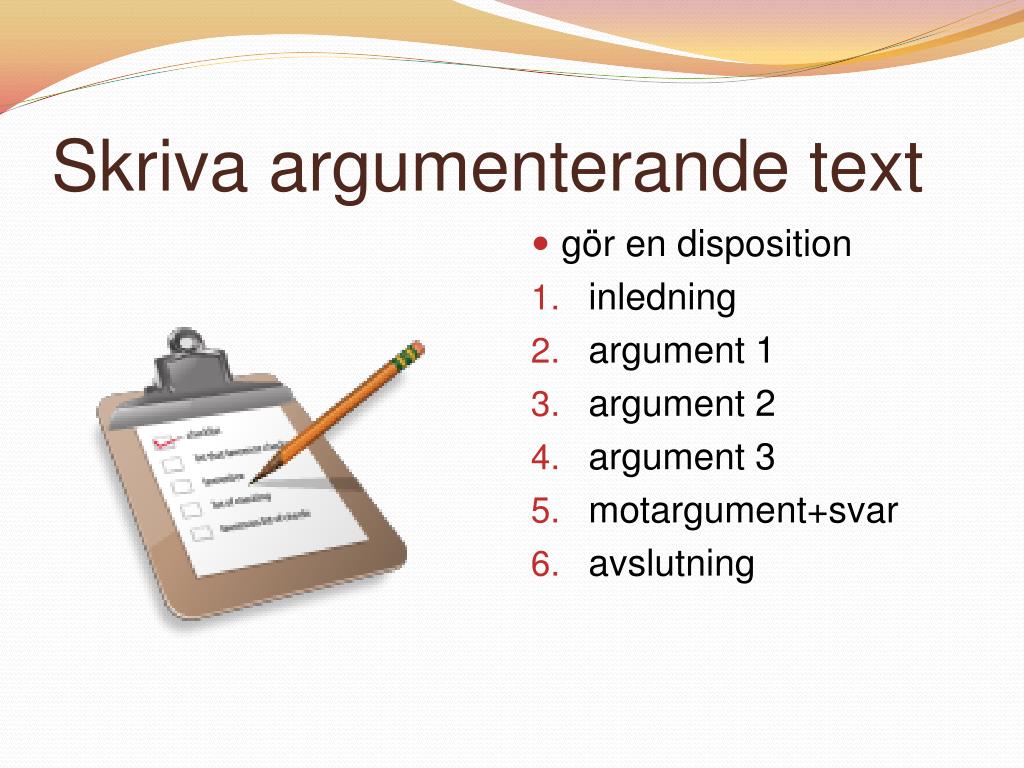 PPT - ARGUMENTERANDE TEXT PowerPoint Presentation, free download -  ID:2139868