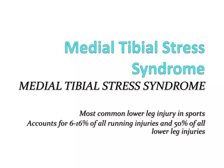 left tibial stress syndrome icd 10